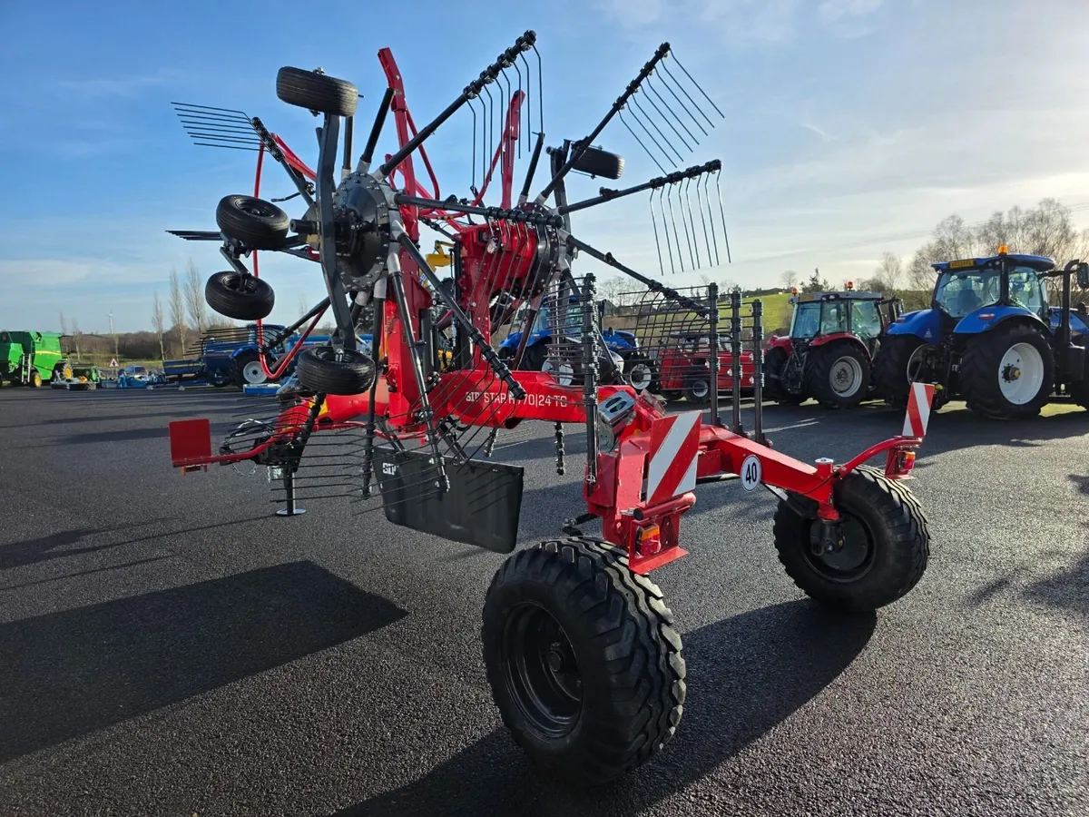 SIP STAR R 770|24 TC Rotary Rake - Image 1
