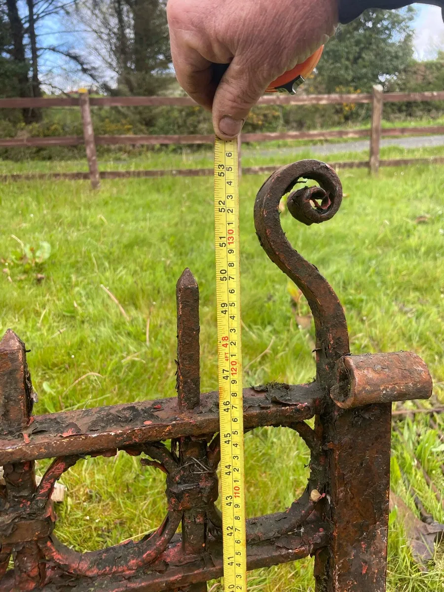 Victorian wrought iron gate - Image 3