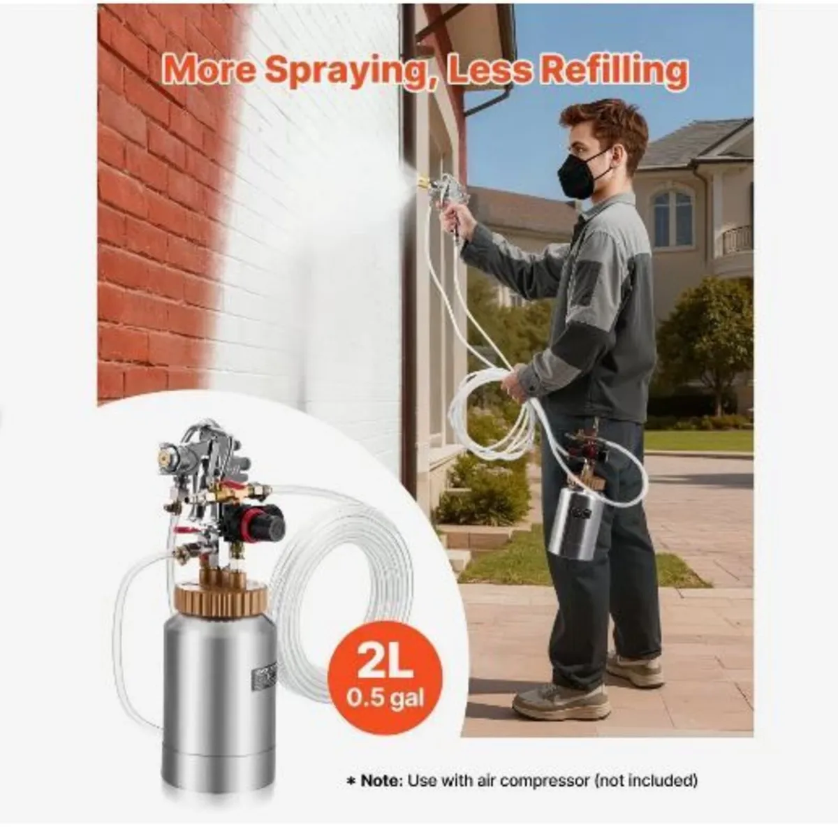 Spray Paint Pressure Pot - Image 1