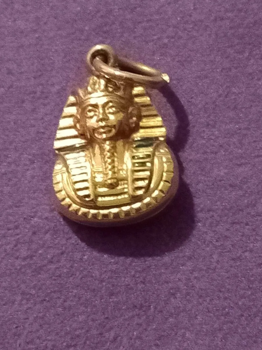 9ct gold pharro charm