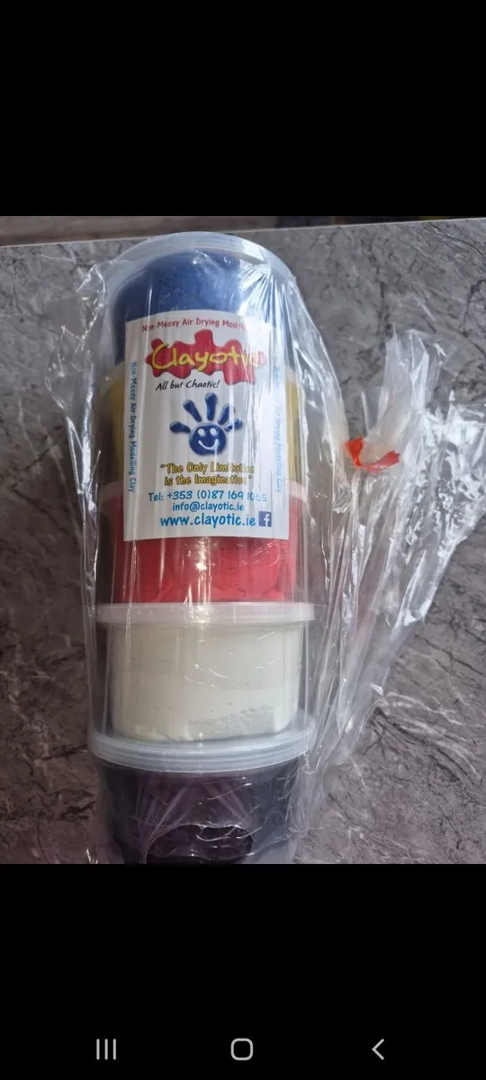 Clayotic air drying clay set