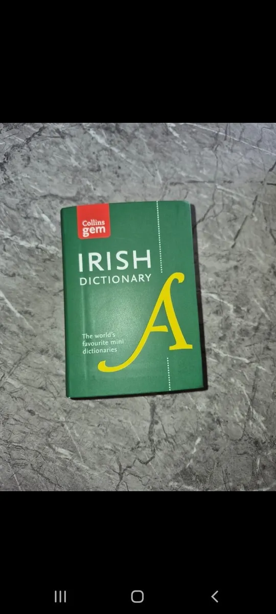 Irish dictionary