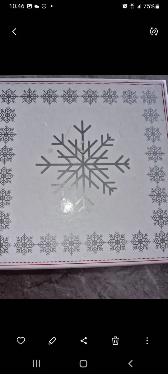Snow village porcelain candle holder  cashel livin - Image 2