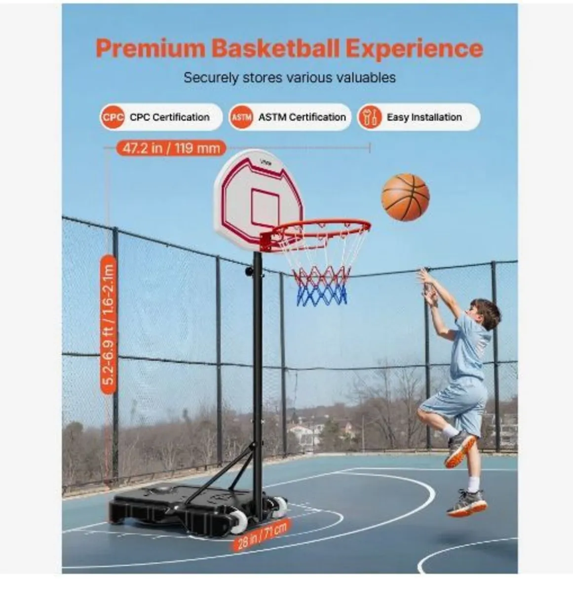 Portable Basketball Stand - Image 3