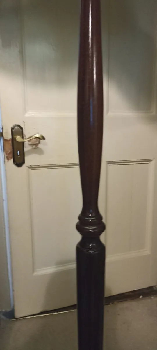 1950s  Mahogany Standard Lamp - Image 1