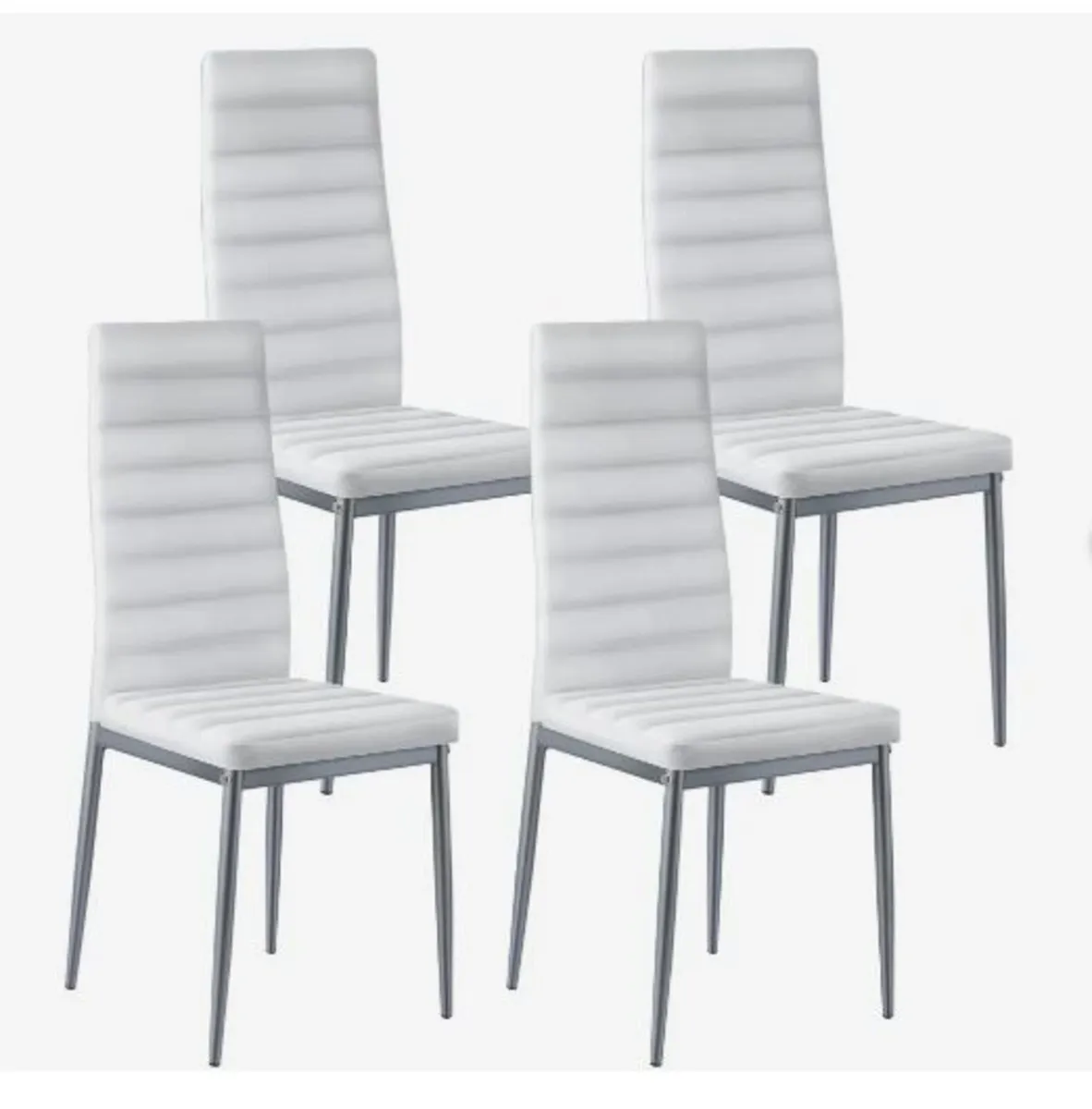 Modern Dining Room Accent Chairs Set of 4 - Image 1