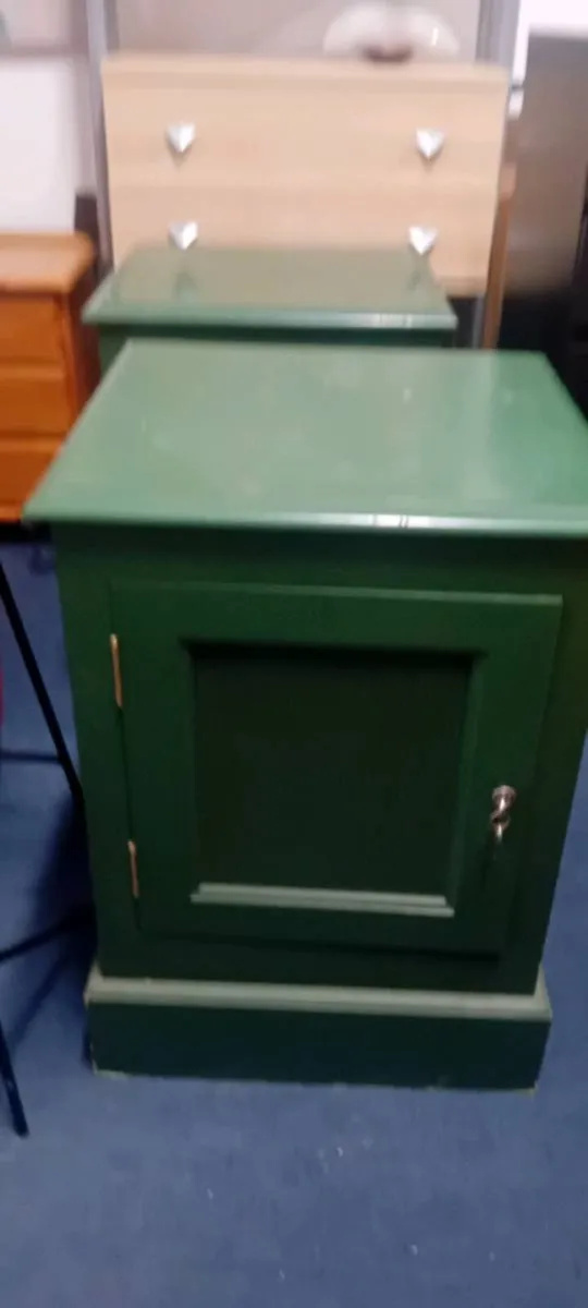 Large Green Storage Lockers - Image 1