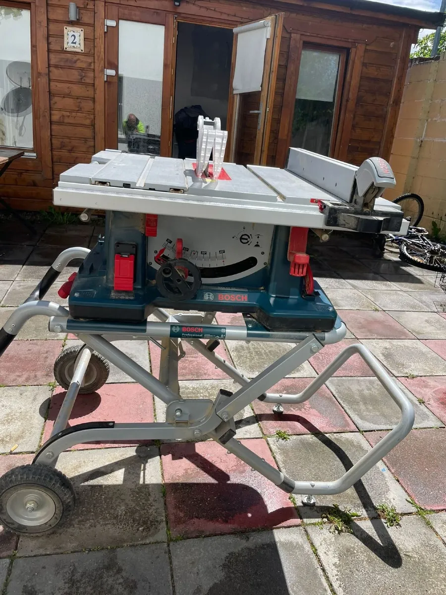 Table Saw Bosch GTS10XC - Professional & Table Saw - Image 1