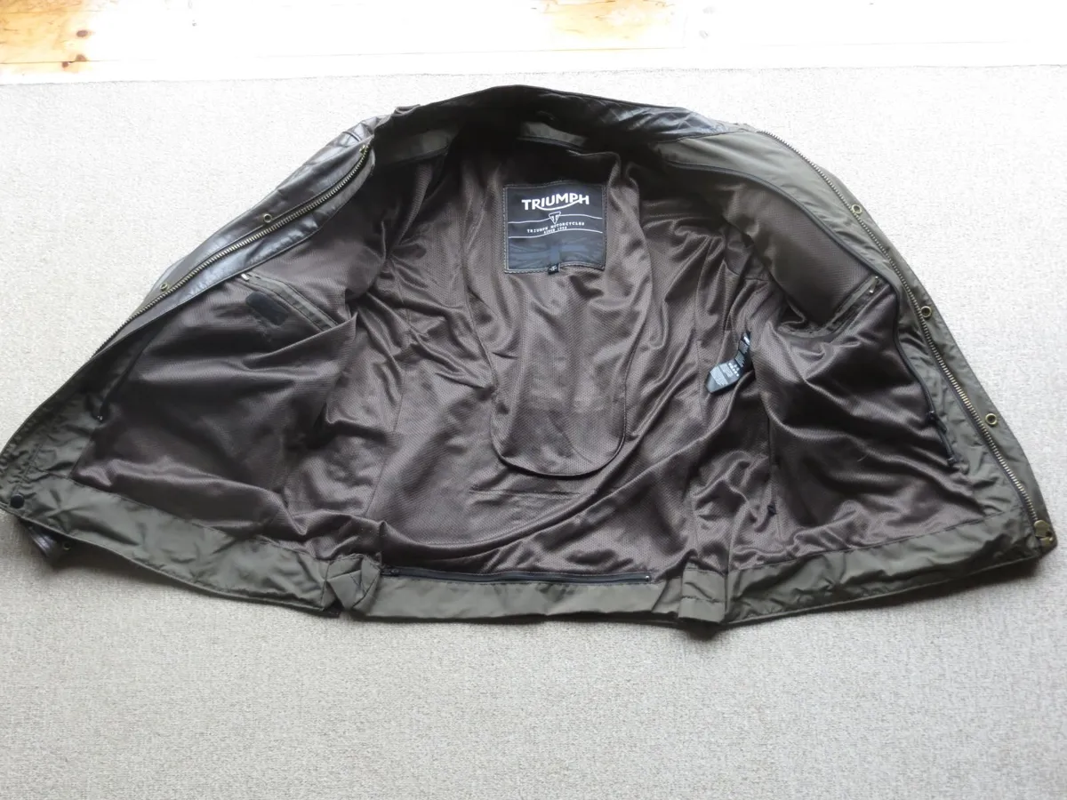 Triumph Leather Jacket - Image 2