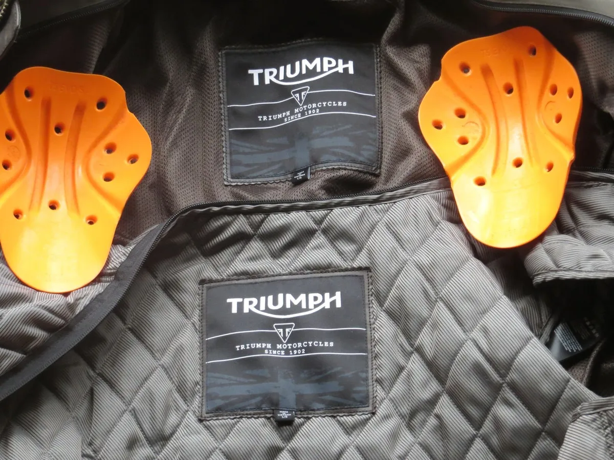 Triumph Leather Jacket - Image 4