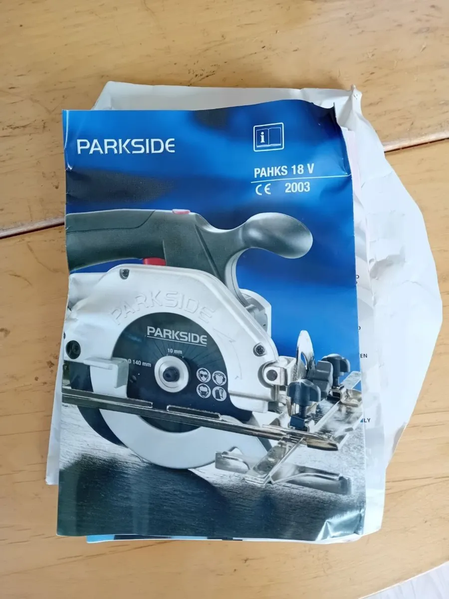 Parkside 18V Chordless Circular Saw1700mAH - Image 1