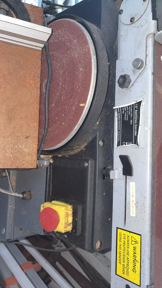Belt disc sander - Image 1