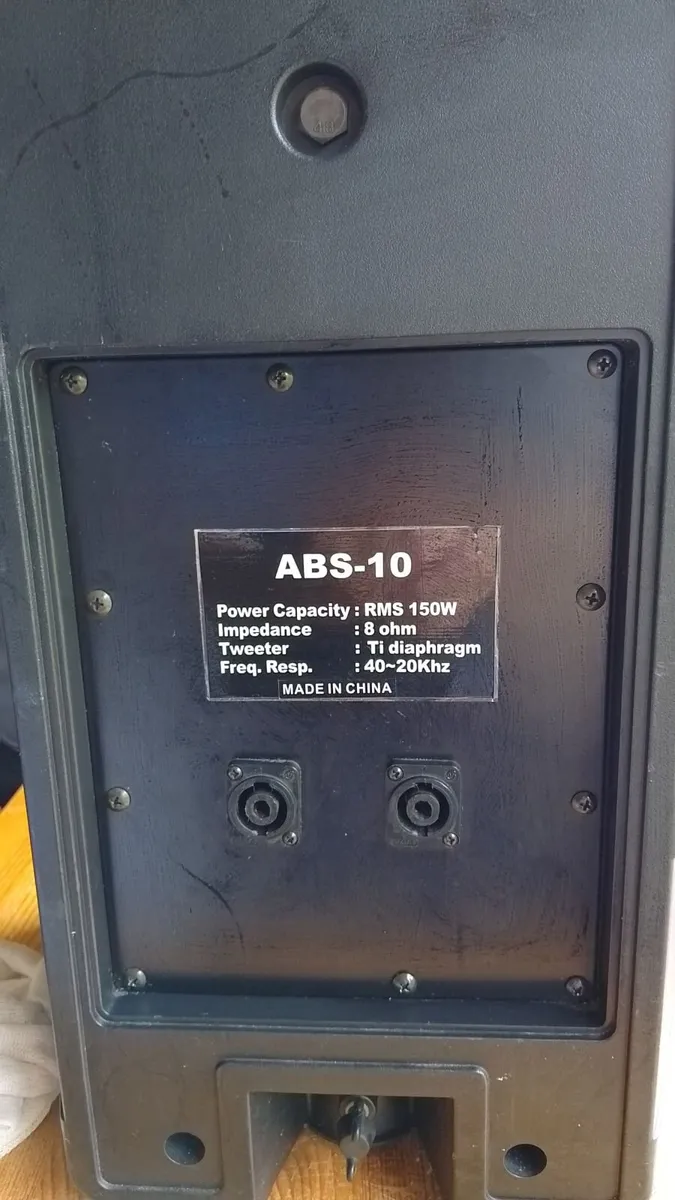 Meridian PA Speaker & Amp; 6-Way Mixer - Image 2