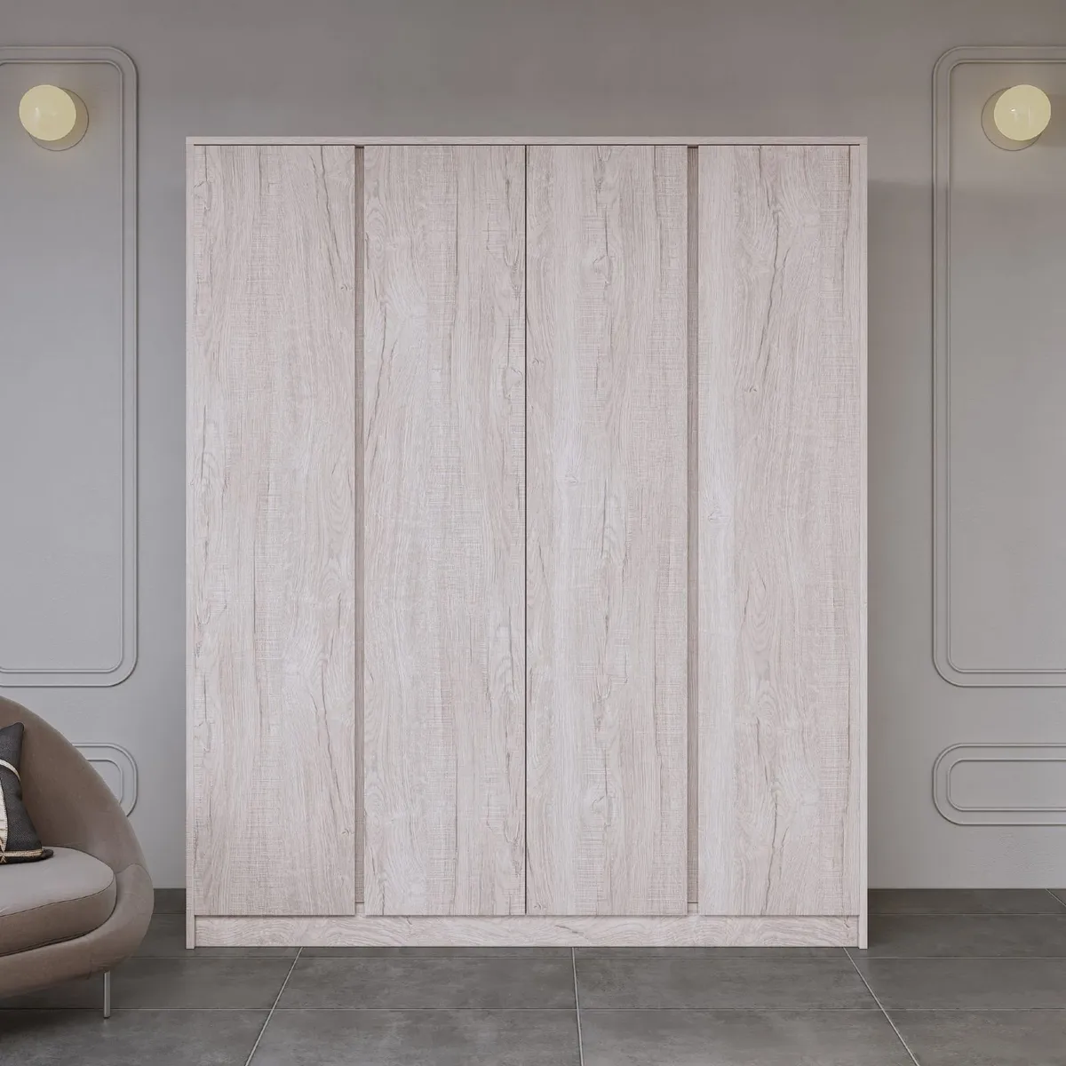 4 DOOR WARDROBES - Image 1