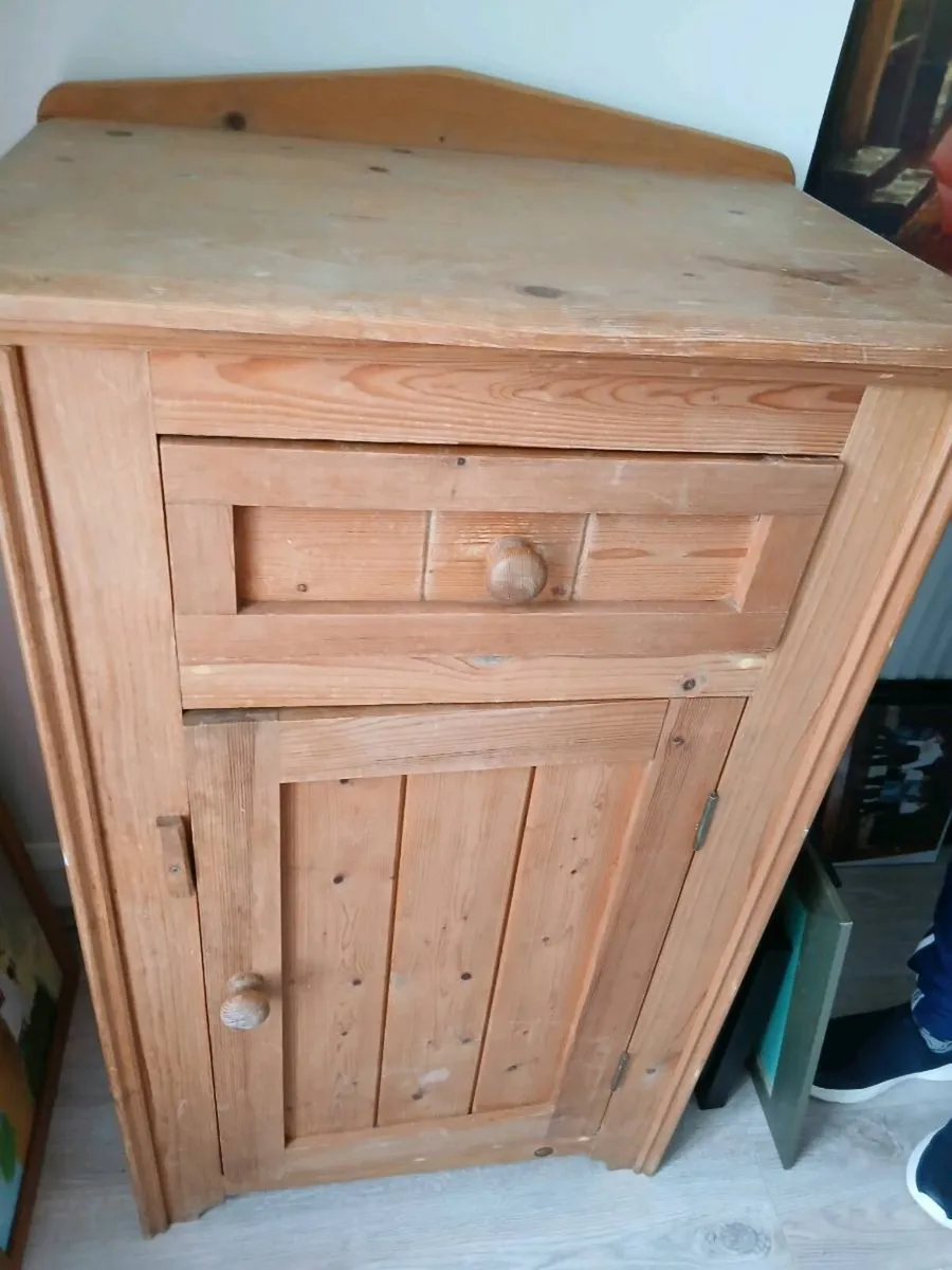 SOLID WOOD CABINET - Image 1