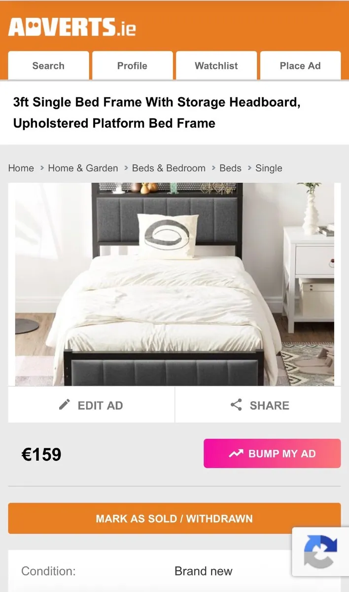 Single bed