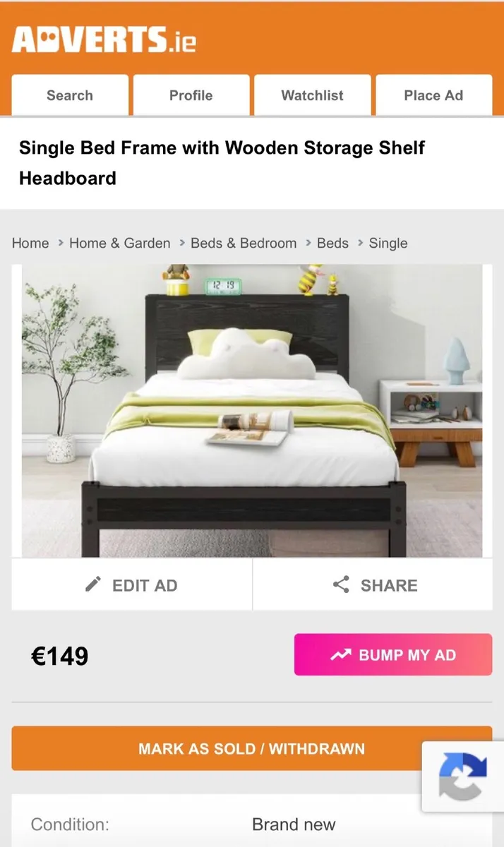 Single bed