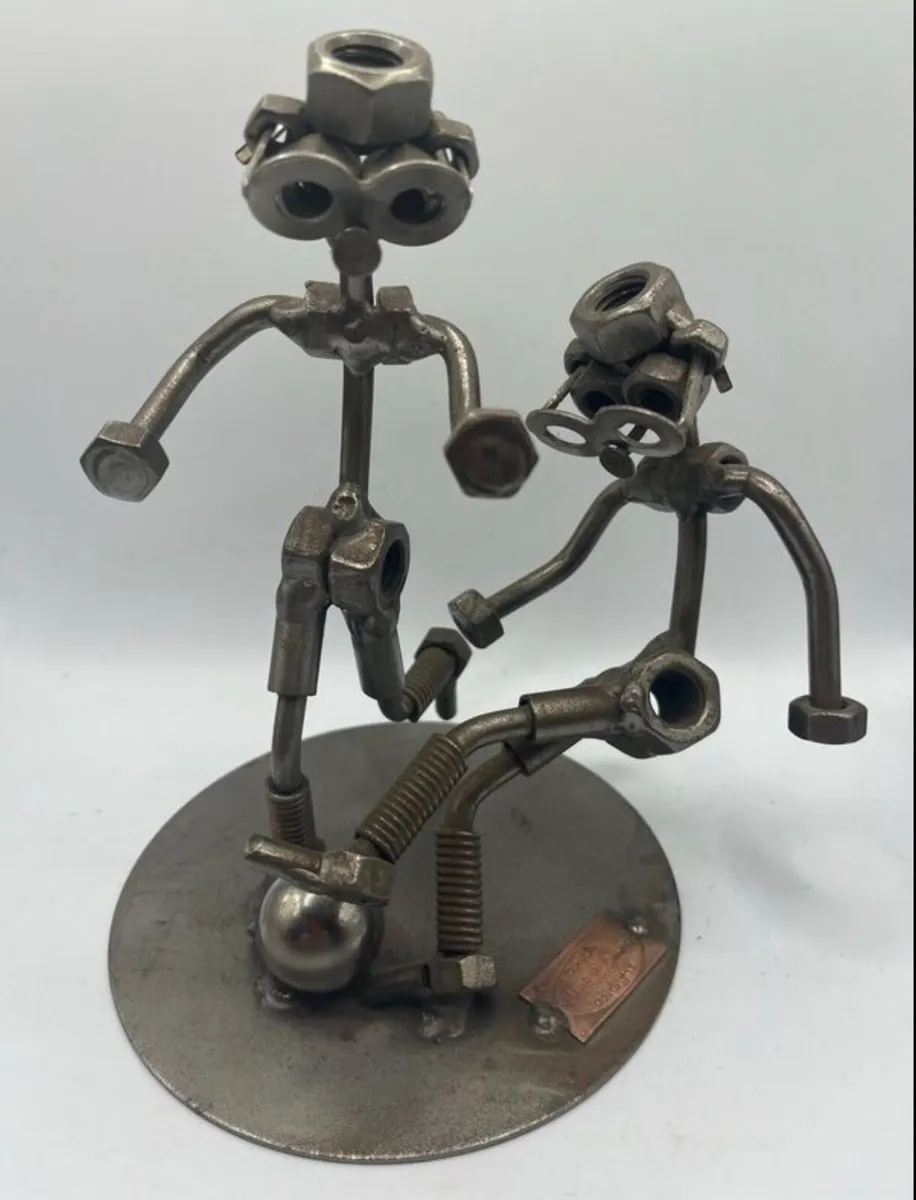 Vintage collectible football figurine - Image 1