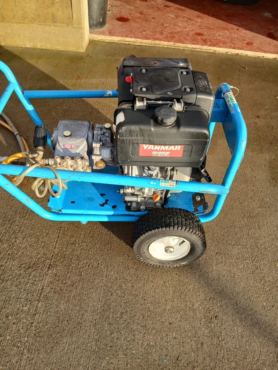 Yanmar diesel key start power washer - Image 4