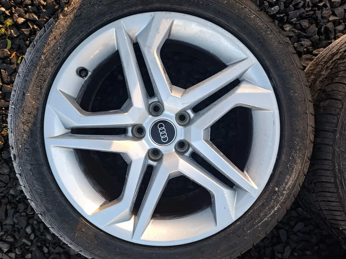 18" Genuine Audi A6 S Line Alloys with tyres - Image 4