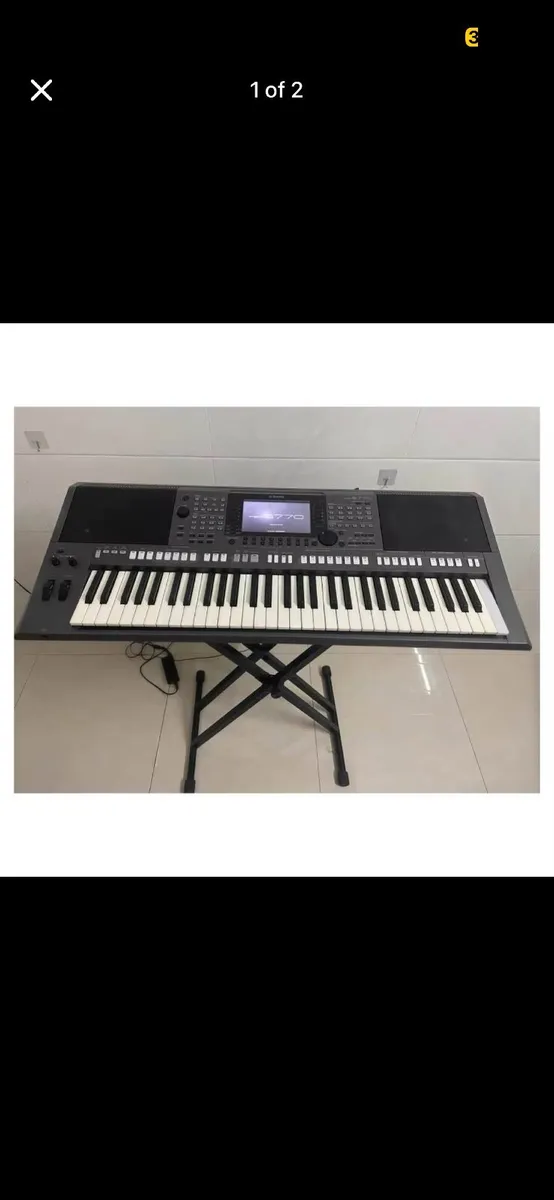 Yamaha psr s770 keyboard - Image 2
