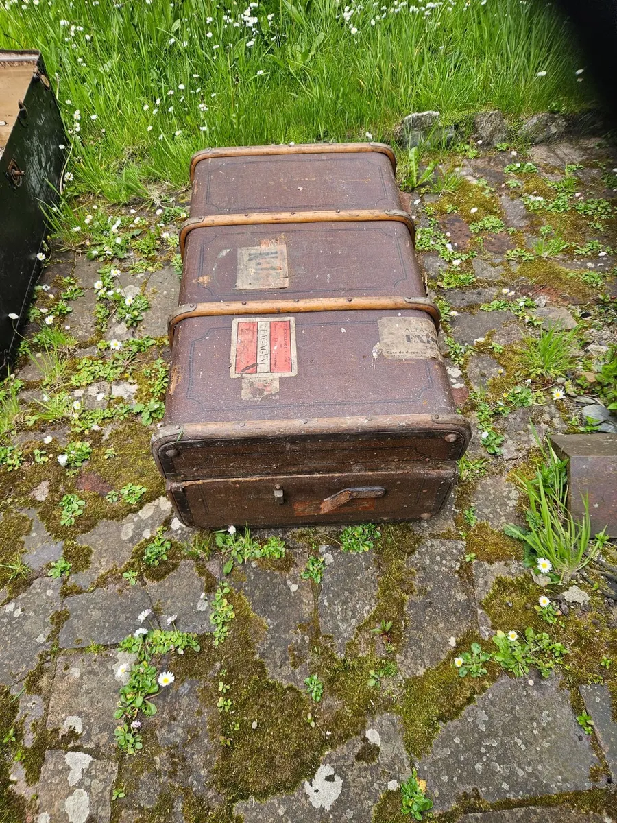 Vintage Steam Theatre Trunk - Image 1