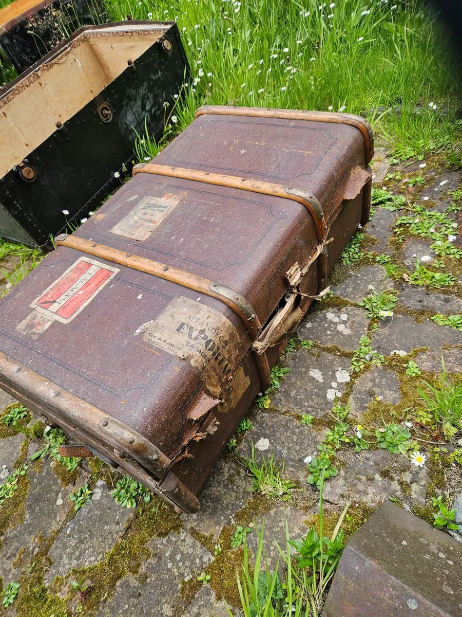 Vintage Steam Theatre Trunk - Image 3