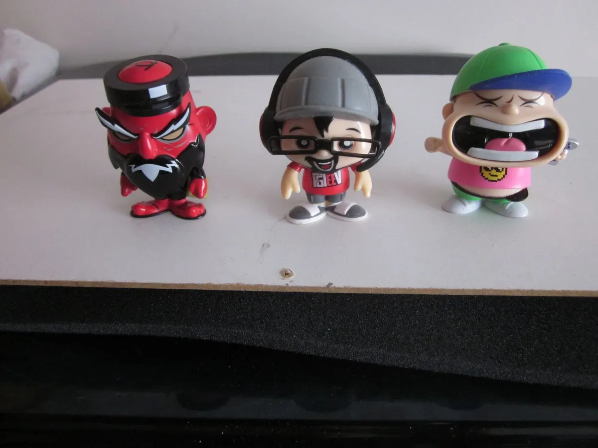 Three FGTEEV   Mini Action Figures 2.5”  Bonkers - Image 4