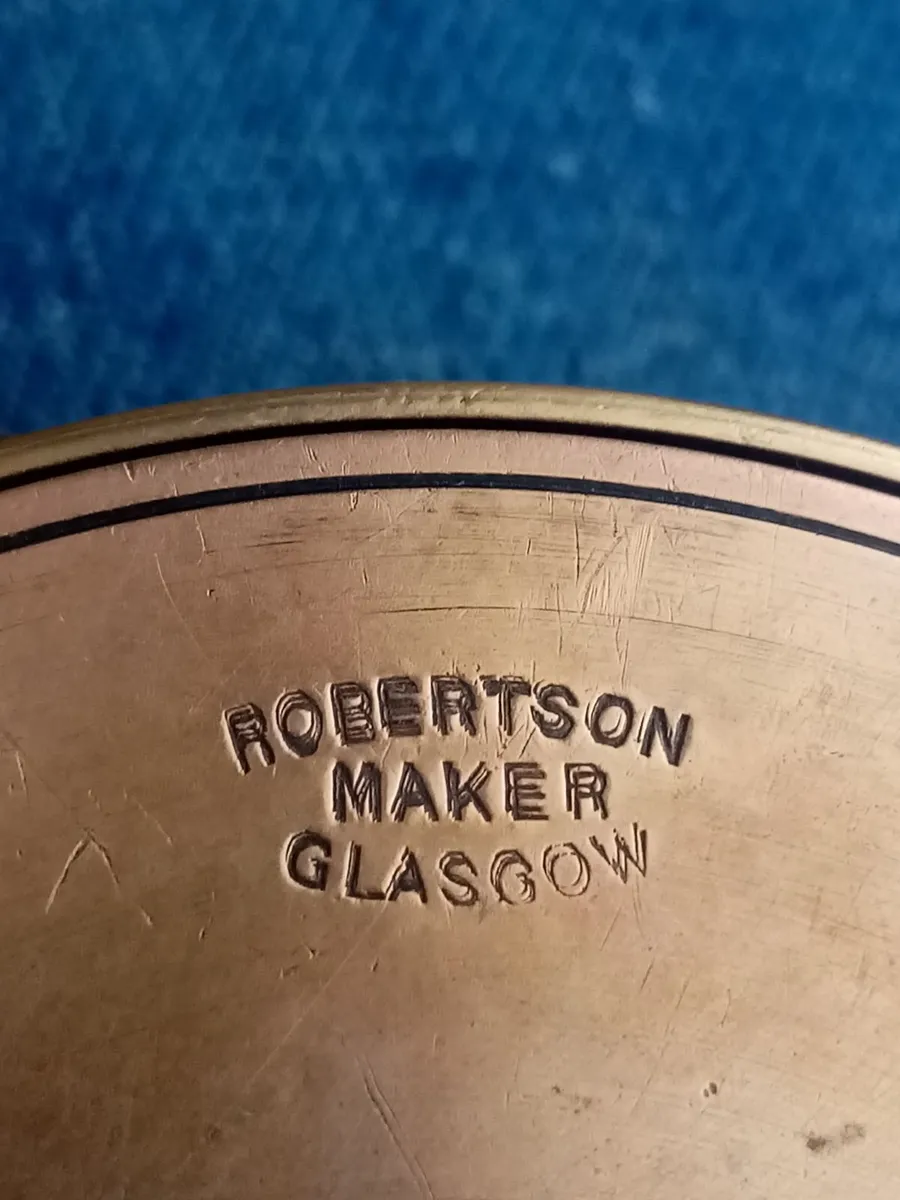 Vintage Brass salmon Reel - Image 1