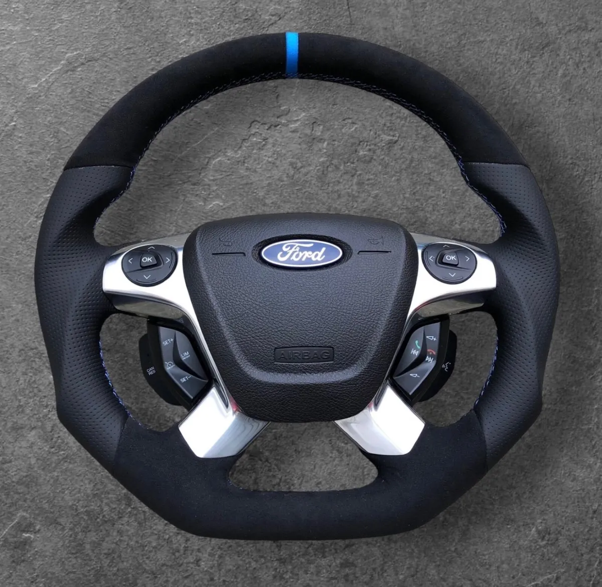 FORD TRANSIT CUSTOM CONNECT TOURNE STEERING WHEEL - Image 4