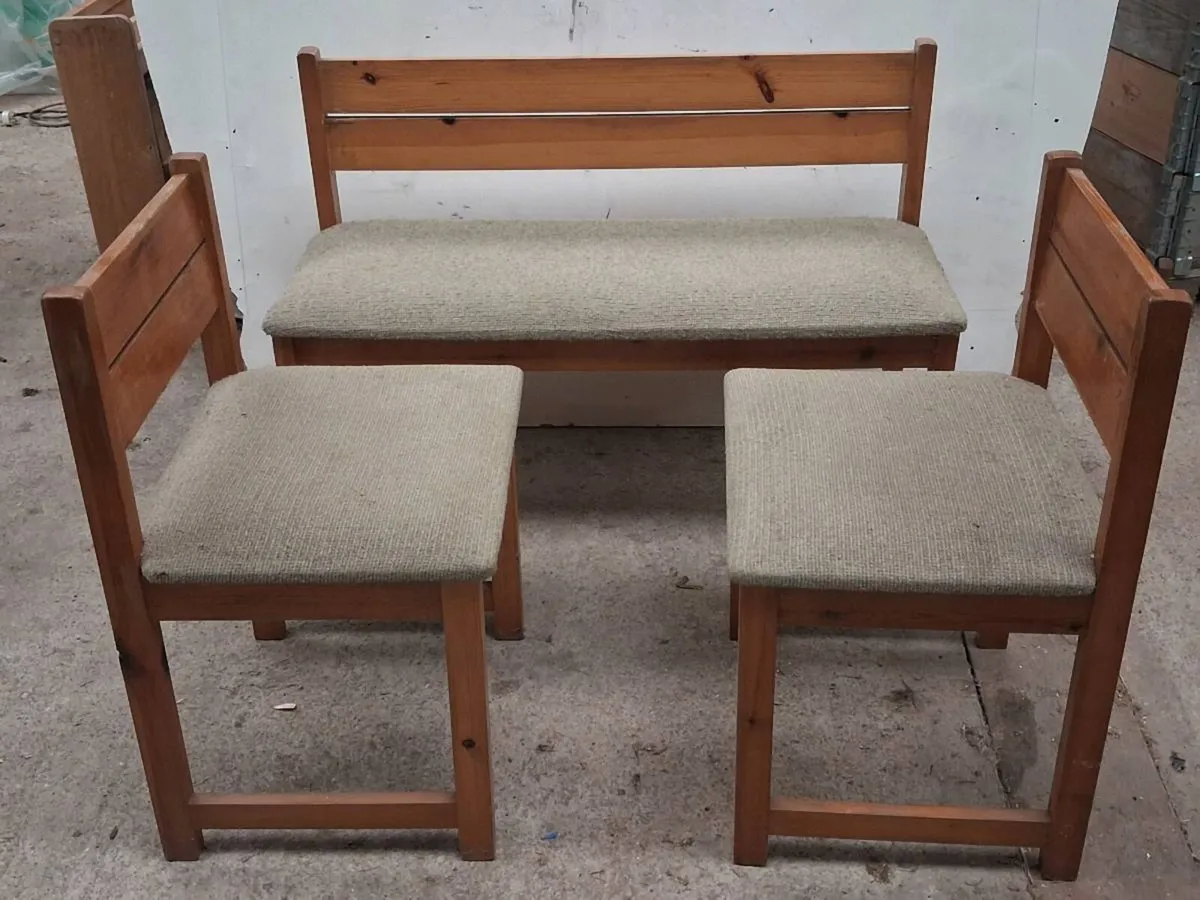 Chairs and stool - Image 1