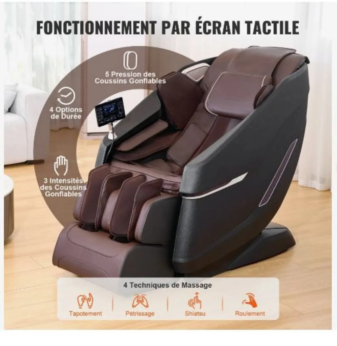 Full Body Massage Chair, SL-Track Zero Gravity - Image 2