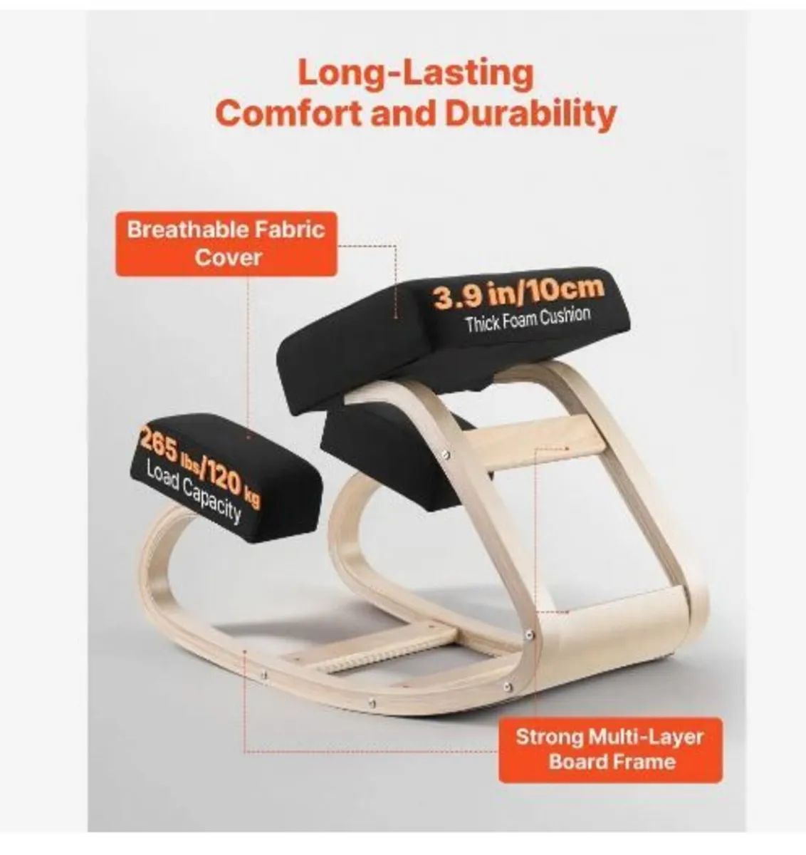 Ergonomic Kneeling Chair - Image 1