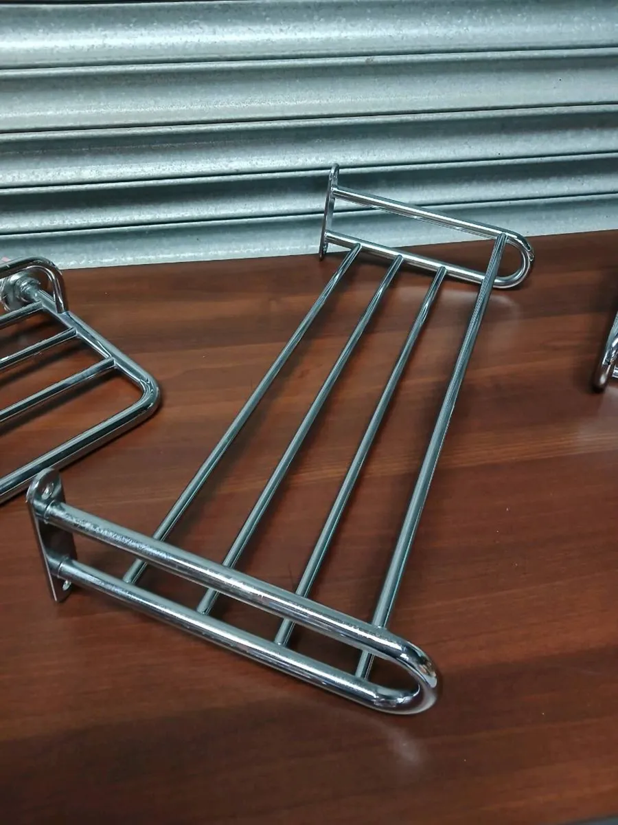 Hotel grade chrome towel rails - Image 1
