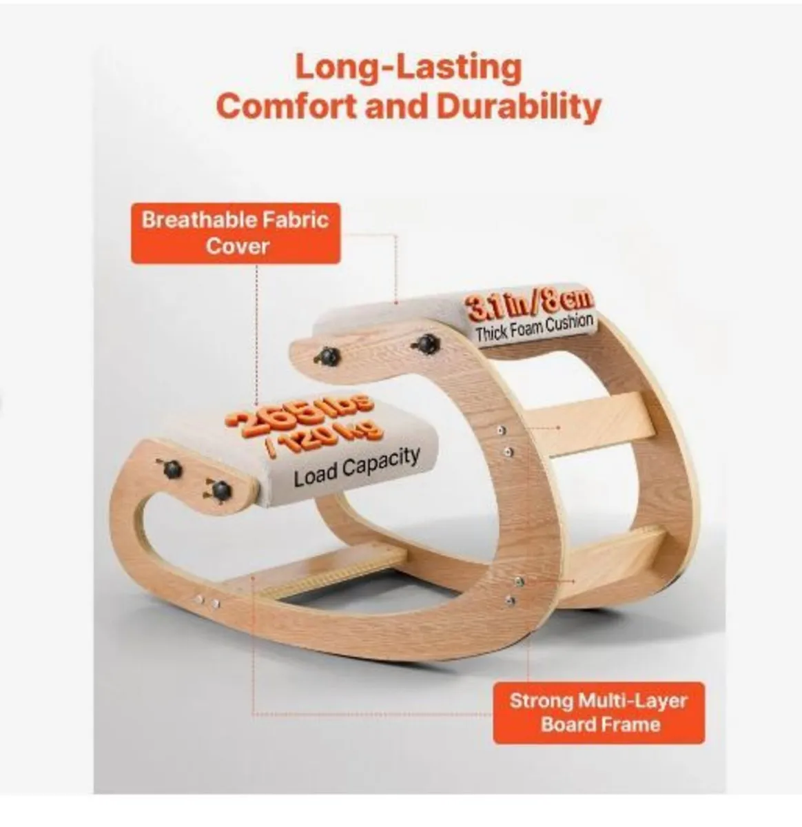 Ergonomic Kneeling Chair - Image 2