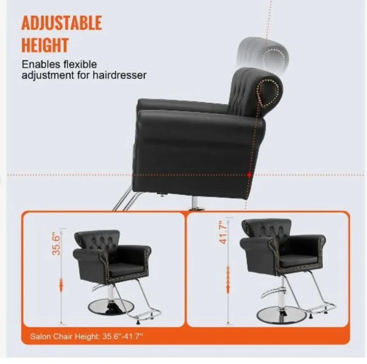 Salon Chair, Barber Chair for Hair Stylist - Image 2