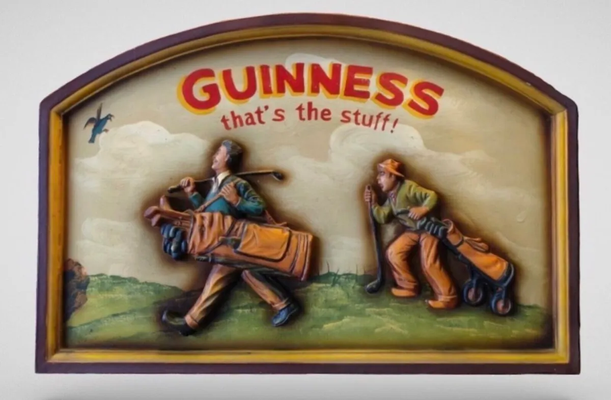 Guinness advertising sign