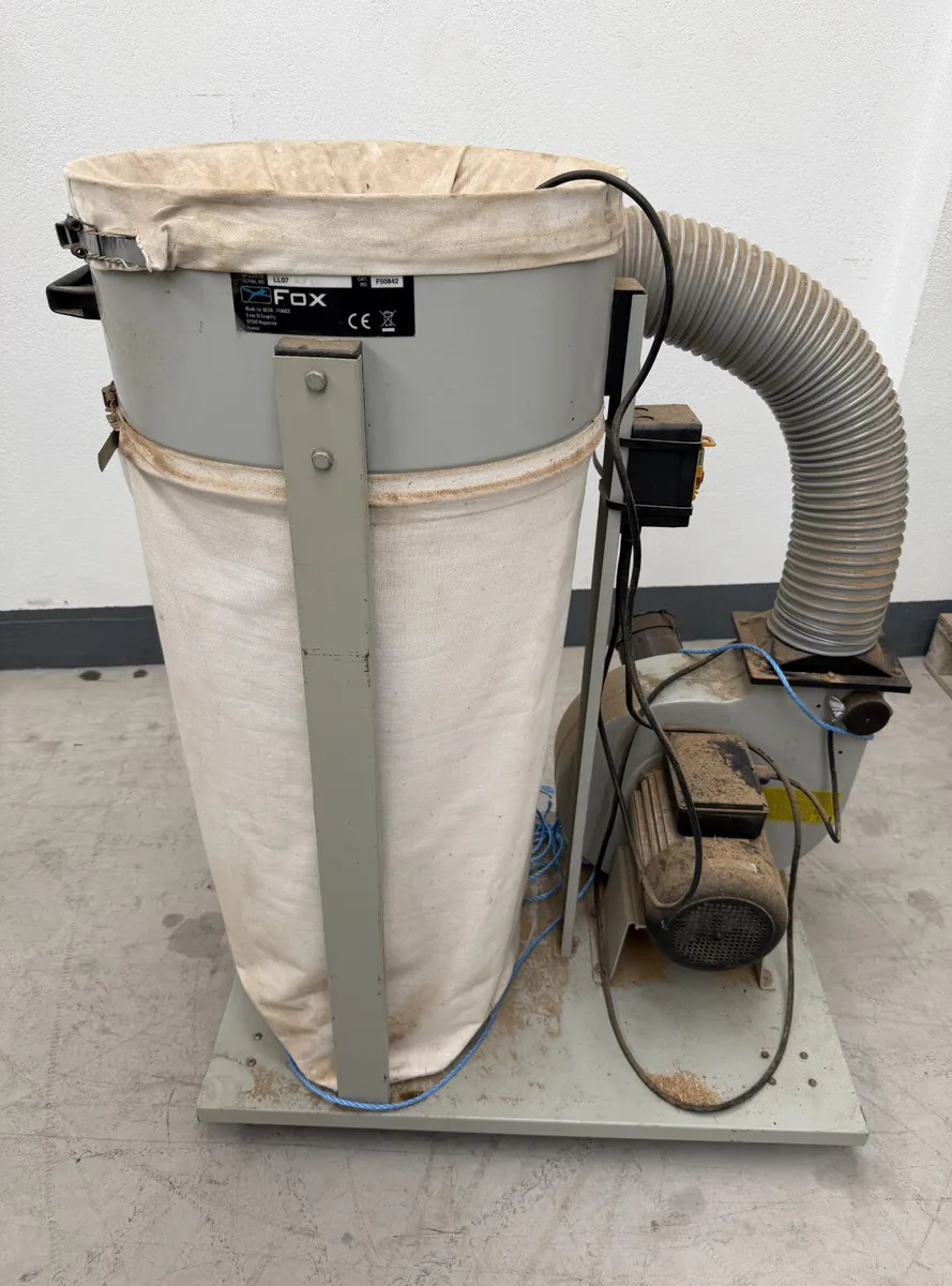 Fox Single Phase Dust Extractor **Online Auction** - Image 1