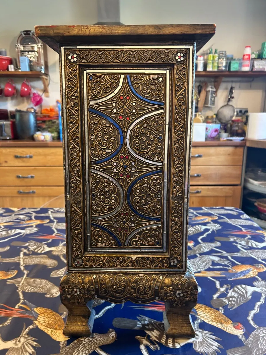Indian Decorative Cabinet, - Image 2