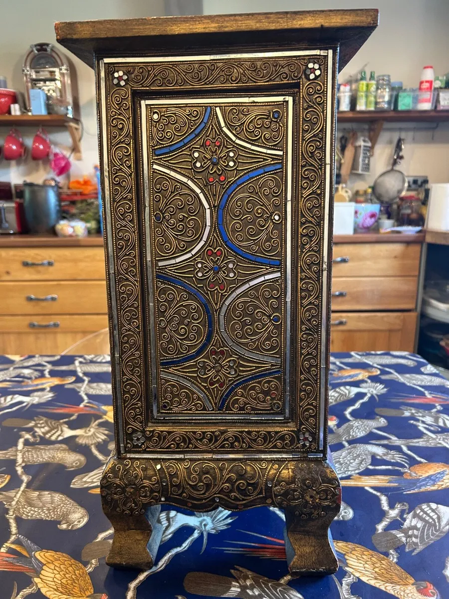 Indian Decorative Cabinet, - Image 4