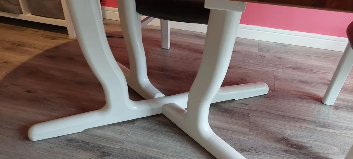 Dining Table & 4 chairs - Image 4