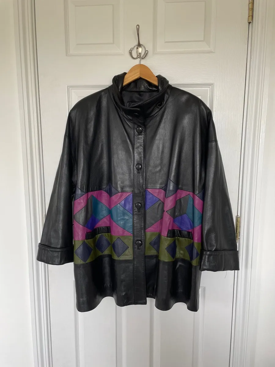 Jutta Covian Women’s Leather Jacket - Image 2