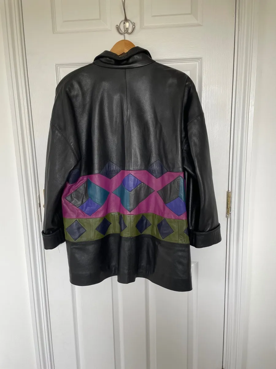 Jutta Covian Women’s Leather Jacket - Image 3
