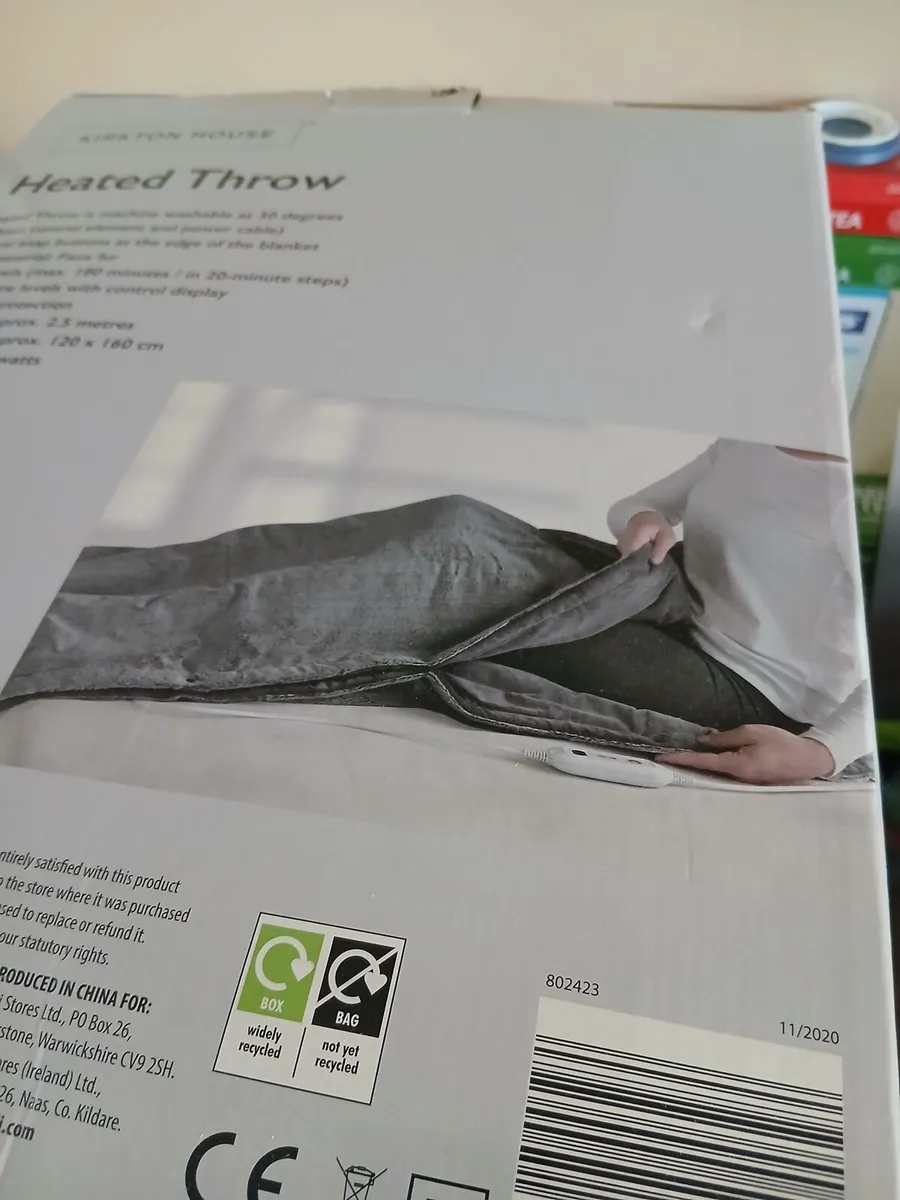 Heated throw- kirton house