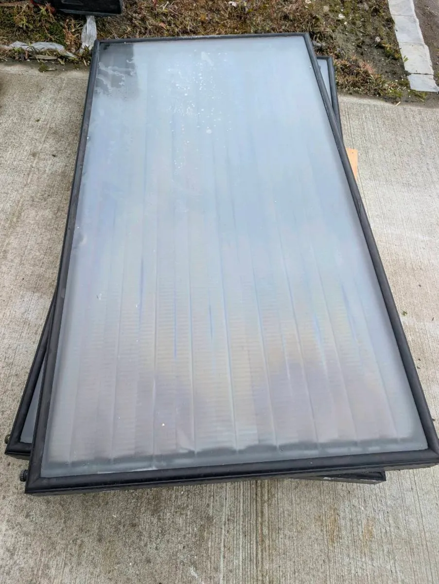 Solar thermal panels x2 - Image 1