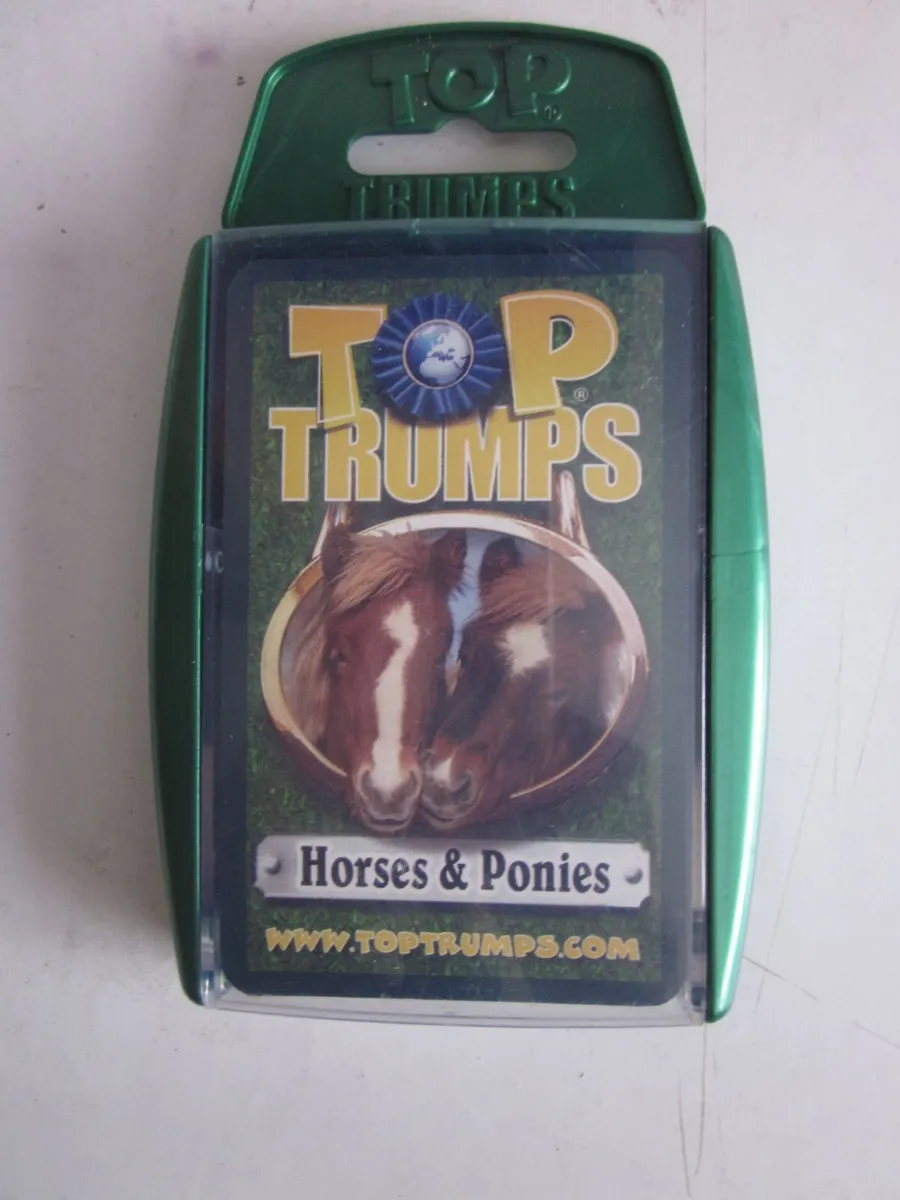 Top Trumps Horses & Ponies Game Original 1 - Image 1