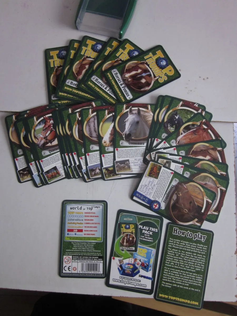 Top Trumps Horses & Ponies Game Original 1 - Image 3