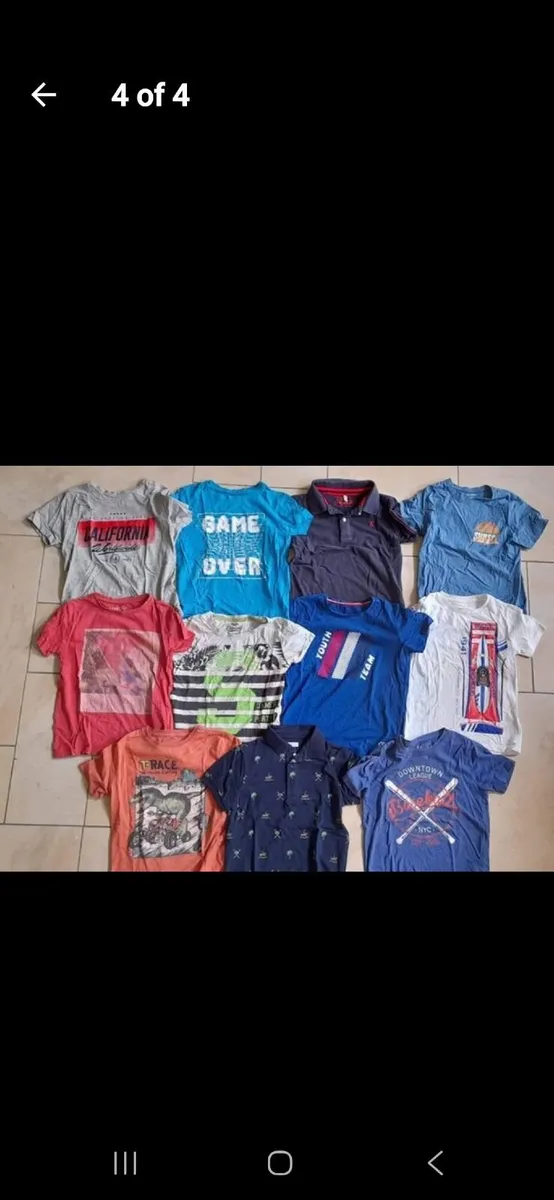 Boys summer clothes bundle 7-8 - Image 3