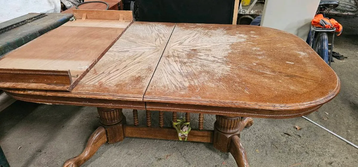 Solid Extendable table and 6 chairs Solid Extendab - Image 1