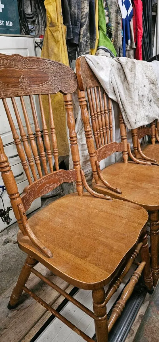 Solid Extendable table and 6 chairs Solid Extendab - Image 3